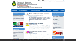 Desktop Screenshot of comune.sandrigo.vi.it